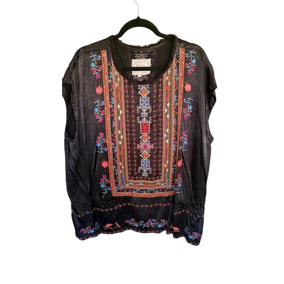 Gorgeous Johnny Was Embroidery Top - Picture 1 of 7
